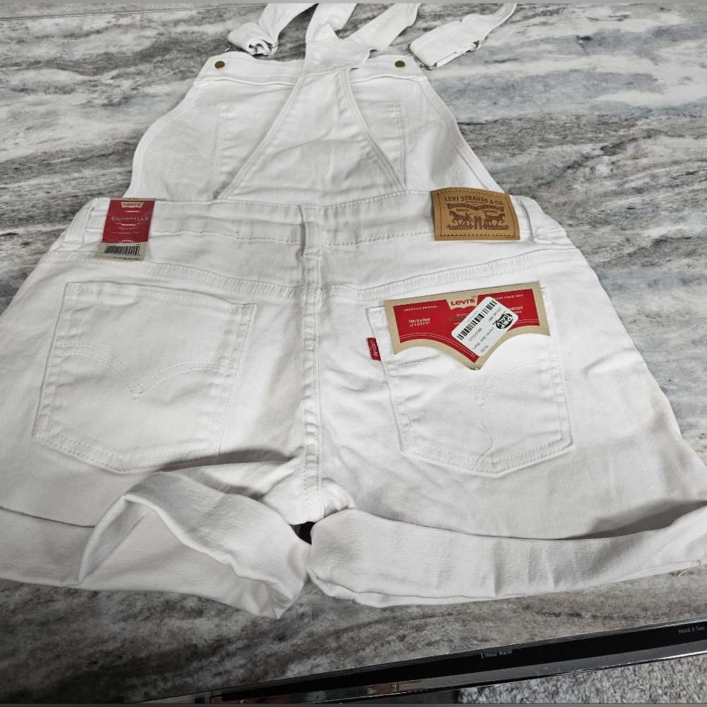NWT LEVI OVERALLS size 14 youth!